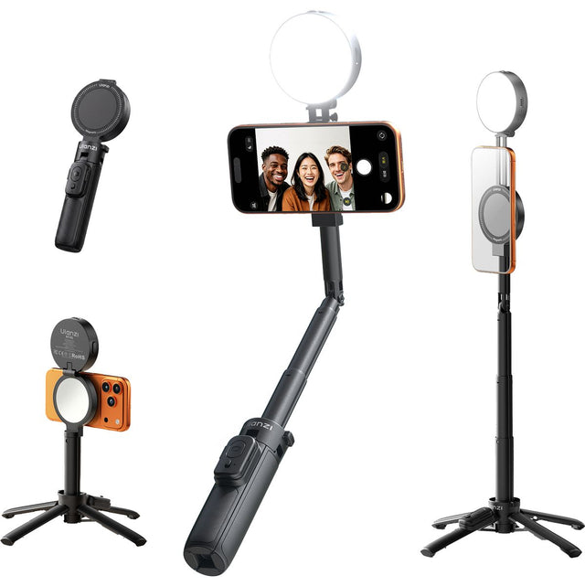 Ulanzi MT40 Mini Selfiestick Magnetic w/ Selfie-Light