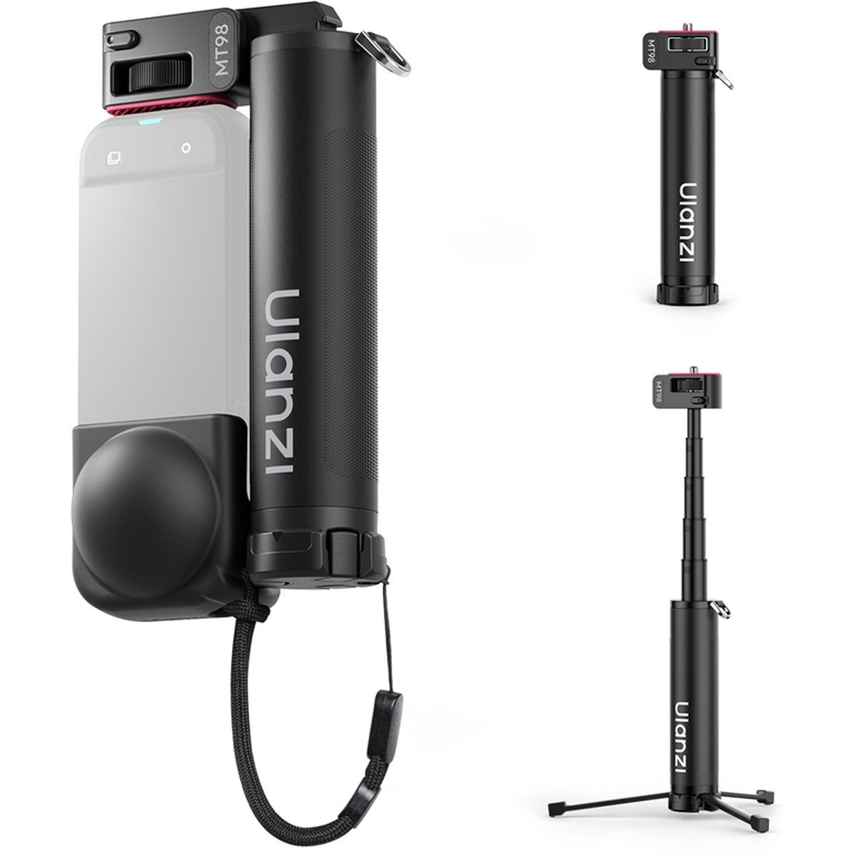 Ulanzi MT98 Foldable Invisible Selfiestick For Insta360