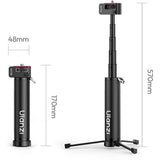 Ulanzi MT98 Foldable Invisible Selfiestick For Insta360 - image 2 of 5