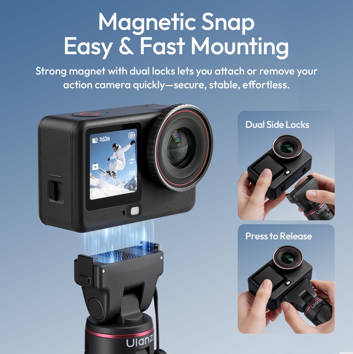 Ulanzi MT99 Mini Tripod For Action Camera's - image 2 of 2