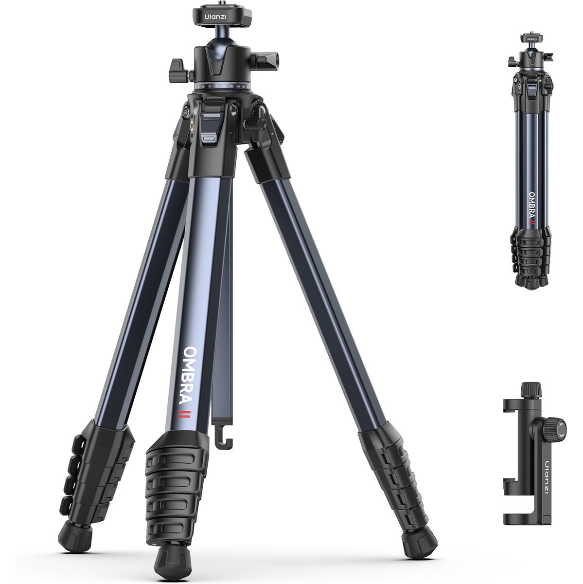 Ulanzi Ying Ombra II Travel Tripod - Black