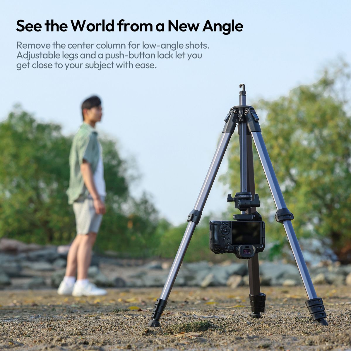 Ulanzi Ying Ombra II Travel Tripod - Black - image 2 of 5
