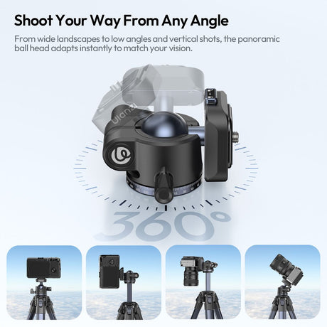 Ulanzi Ying Ombra II Travel Tripod - Black - image 4 of 5