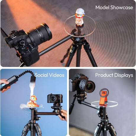 Ulanzi QT05 Rotating Tray For Glidego JJ05 & JJ06 Tripod - image 2 of 2