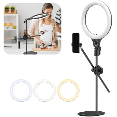 Ulanzi 10" Ring Light w/ Phone Holder
