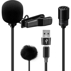 SAIREN S-Lav L2 Lavalier Microphone w/ USB-C / USB Connection