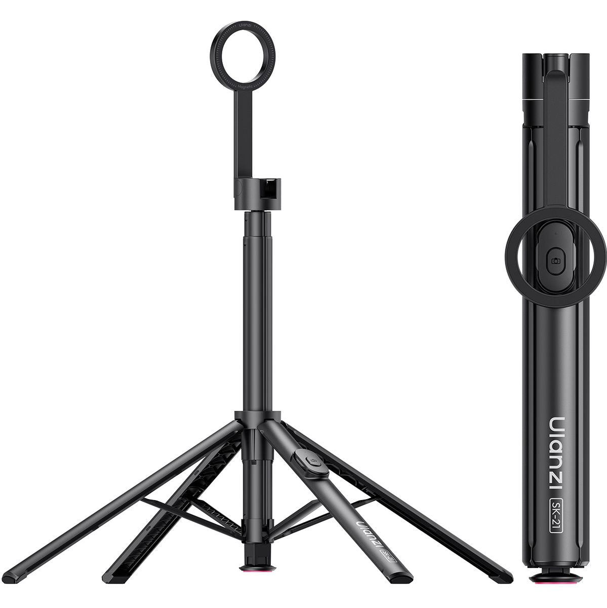 Ulanzi SK-21 Selfie Stick Tripod 180cm Auto-Open Magnetic