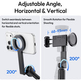 Ulanzi SK27 Selfie Stick Tripod Plus w/ Telefoonklem - image 2 of 2