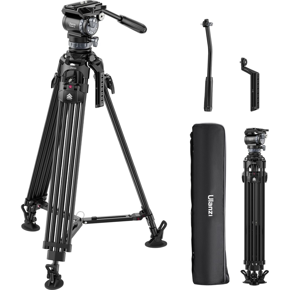 Ulanzi VideoFast One-Step Video Tripod Aluminum - image 2 of 2