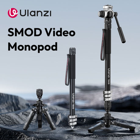 Ulanzi TB06 Premium Video Monopod Carbon w/ Foot 160cm - image 4 of 5