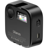 Ulanzi U60 RGB Videolamp Compact Tiltable w/ Clamp Black - image 2 of 2