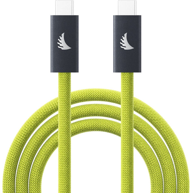Angelbird USB-C 3.2 Solid Flex Tether Cable Lime 4.5 M / 14.8 FT