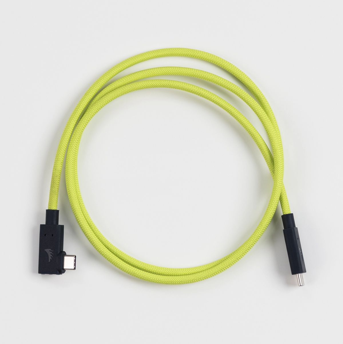 Angelbird USB-C 4.0 Solid Flex Cable Right-Angle Lime 1 M / 3.3 FT - image 3 of 4
