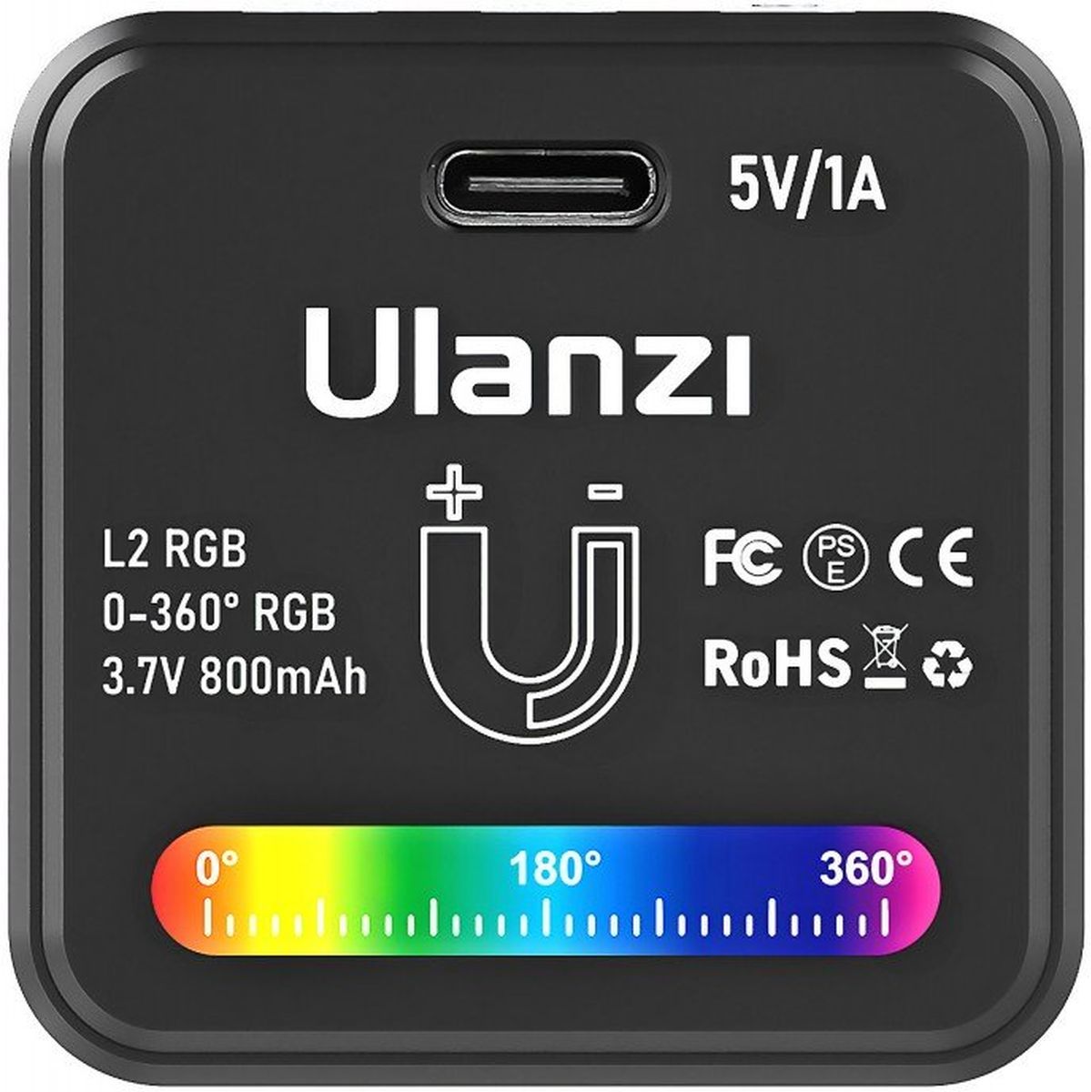Ulanzi L2 RGB Videolamp w/ Accessories - image 3 of 5