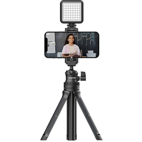 Ulanzi MT-34 Selfie Stick Tripod w/ Built-In Phone Holder - image 4 of 5