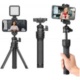 Ulanzi MT-34 Selfie Stick Tripod w/ Built-In Phone Holder - image 5 of 5
