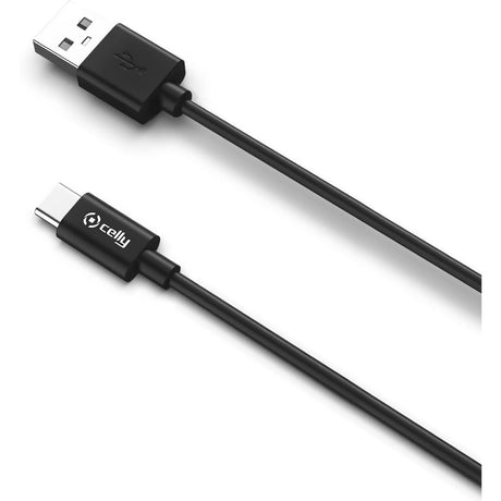 Celly 1 Meter Cable USB To USB-C Black - image 2 of 5