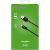Celly 1 Meter Cable USB To USB-C Black - image 4 of 5