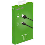 Celly 1 Meter Cable USB To USB-C Black - image 5 of 5