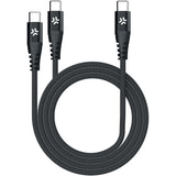 Celly 100W USB-C To 2X USB-C Cable Black - image 2 of 3