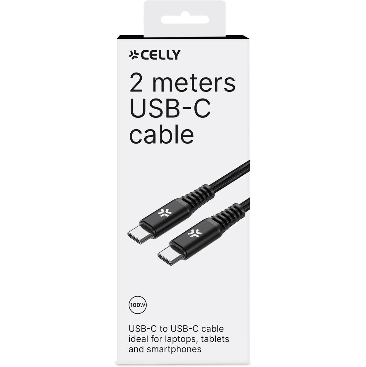 Celly C To C Cable 100W 2 Meter Black - image 2 of 2