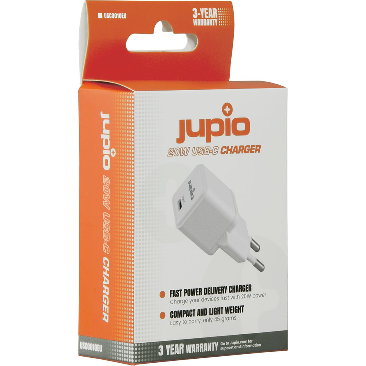 Jupio Single USB-C Wall Charger 20W (EU) - image 2 of 2
