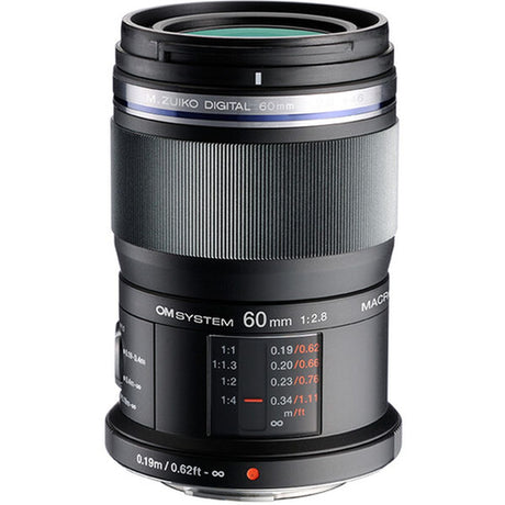OM SYSTEM M.Zuiko Digital ED 60mm f/2.8 / EM-M6028 Black