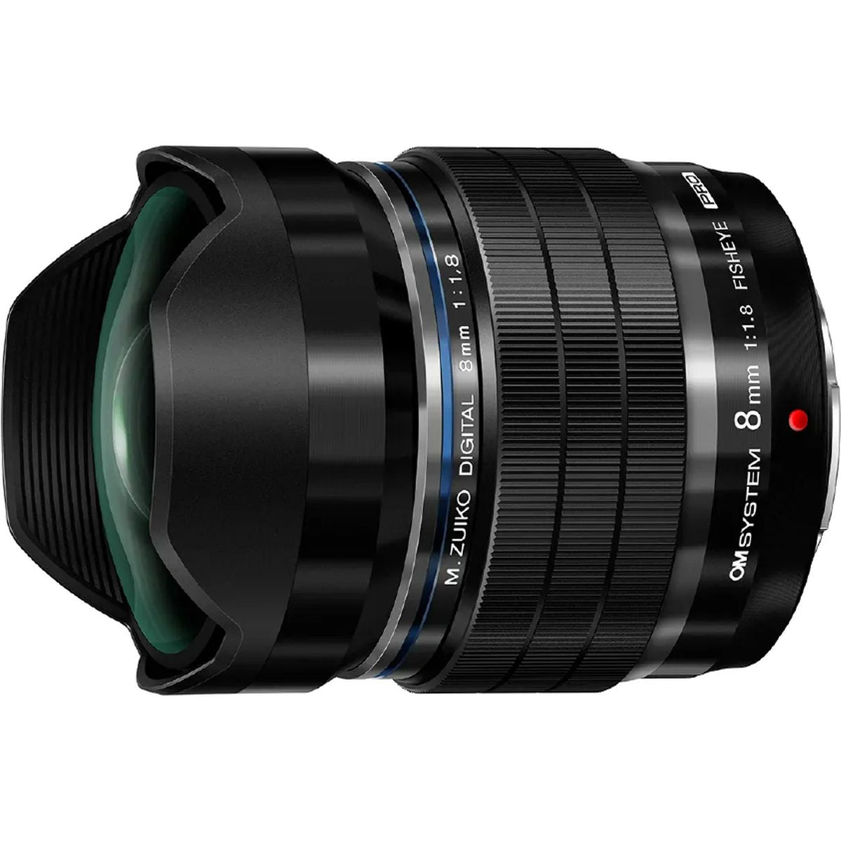 OM SYSTEM M.Zuiko Digital ED 8mm f/1.8 Fisheye Pro w/ Lens Case - OM