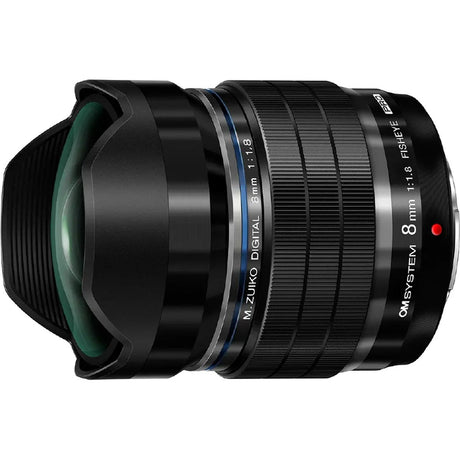 OM SYSTEM M.Zuiko Digital ED 8mm f/1.8 Fisheye Pro w/ Lens Case - OM
