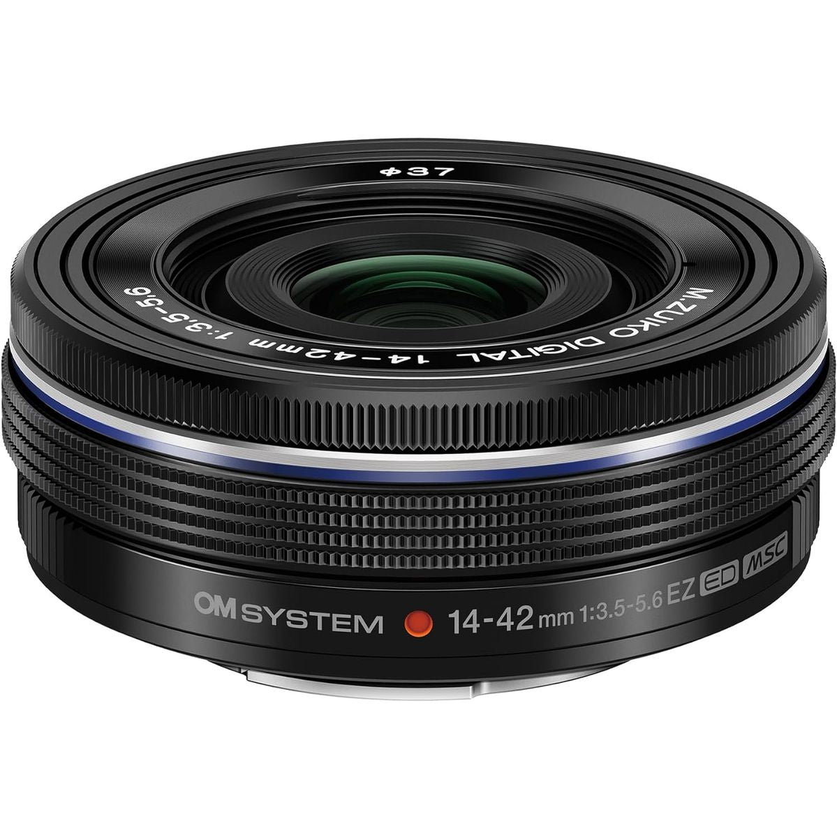 OM SYSTEM M.Zuiko Digital ED 14-42mm f/3.5-5.6 EZ (Pancake Zoom) Black