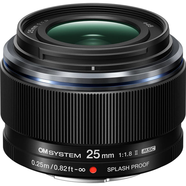 OM SYSTEM M.Zuiko Digital ED 25mm f/1.8 II Black