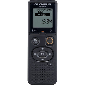 OM SYSTEM VN-541PC Black 4GB w/ Alkaline Batt MicroUSB Cable