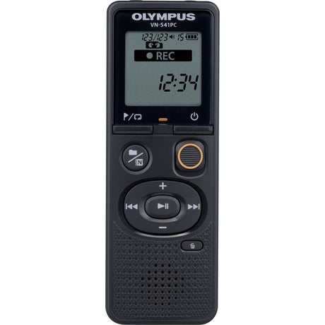 OM SYSTEM VN-541PC Black 4GB w/ Alkaline Batt MicroUSB Cable