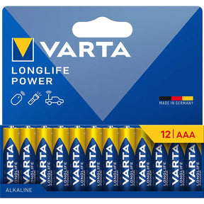 Varta Alkaline Battery AAA 1.5 V High Energy 12-pack