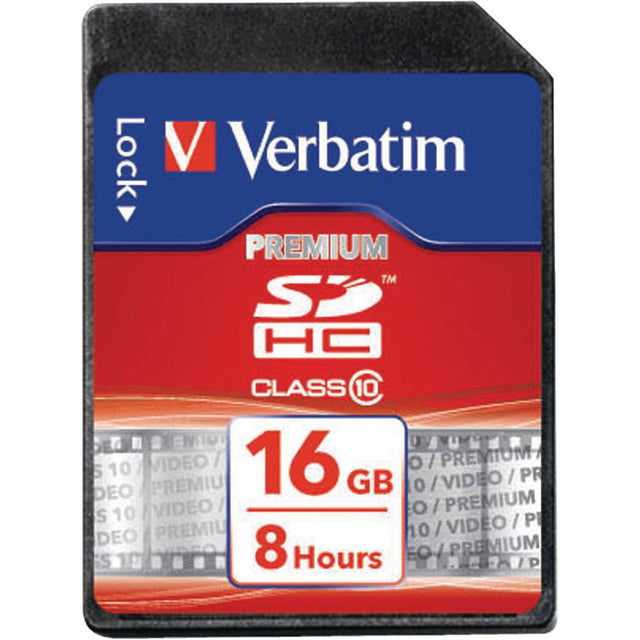 Verbatim SDHC Memory Card Klasse 10 16 GB