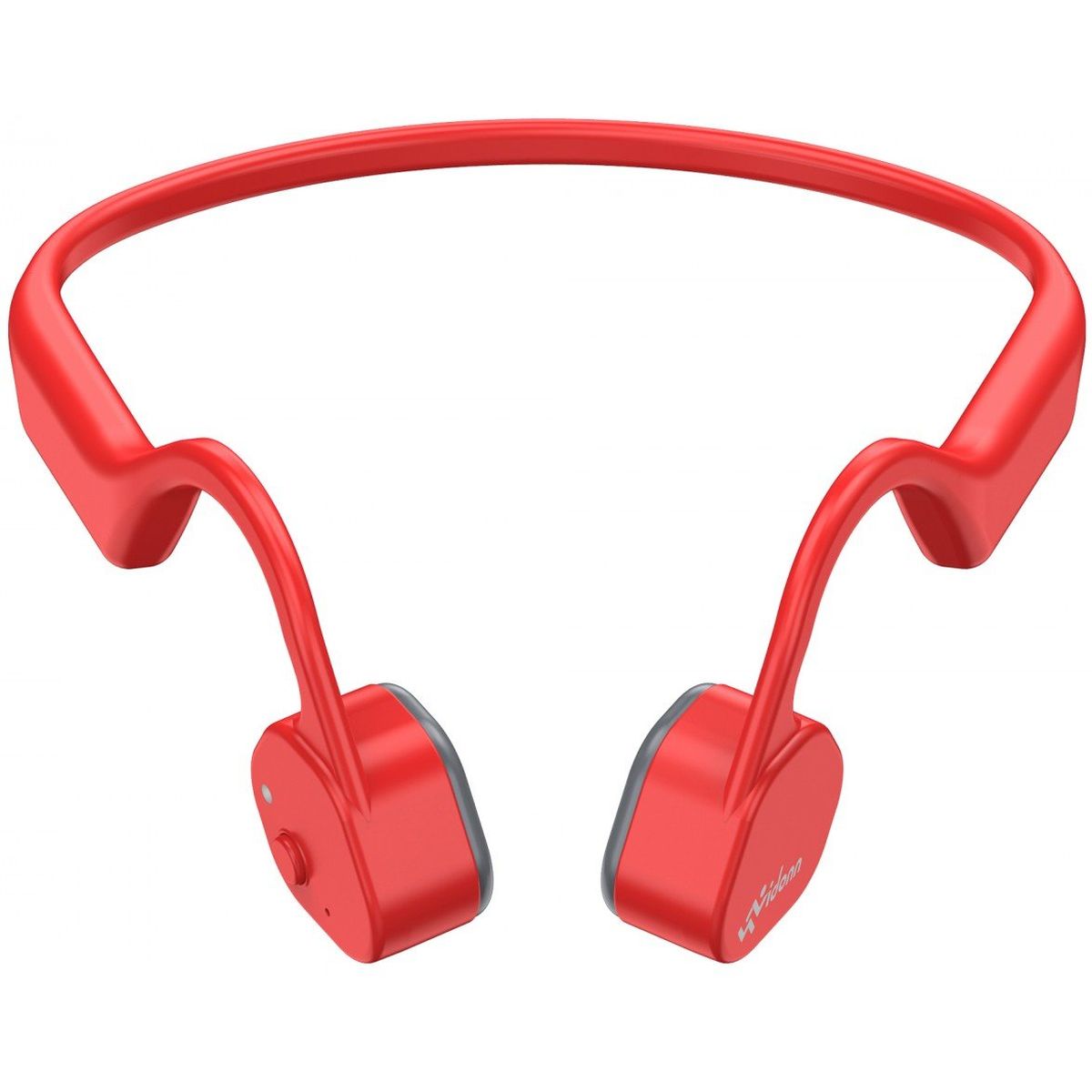 Vidonn Wireless Headphones w/ Bone Conduction Technology Vidonn f/3.0 - Red - image 3 of 5