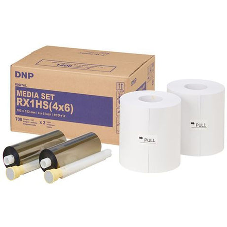DNP Mediaset DNP DS-RX1 HS - 10x15cm / 4x6" - 2x700 Prints