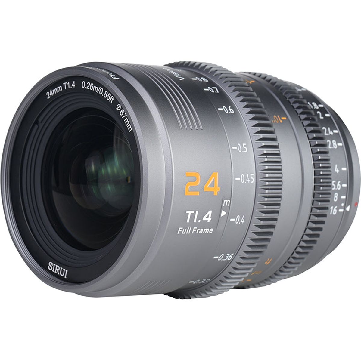 Sirui Vision Prime 1 Series 24mm T1.4 FullFrame Cine Lens (E Mount) - image 3 of 4