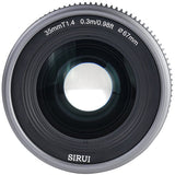Sirui Vision Prime 1 Series 35mm T1.4 FullFrame Cine Lens (Native E Mount) - image 2 of 4