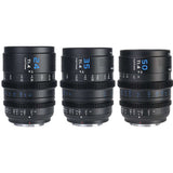 Sirui Vision Prime 1 Series T1.4 FullFrame Cine Lens Kit 24mm/35mm/50mm (Black)