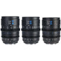 Sirui Vision Prime 1 Series T1.4 FullFrame Cine Lens Kit 24mm/35mm/50mm (Black)