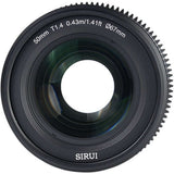 Sirui Vision Prime 1 Series 50mm T1.4 FullFrame Cine Lens (Native E Mount Black) - image 2 of 4