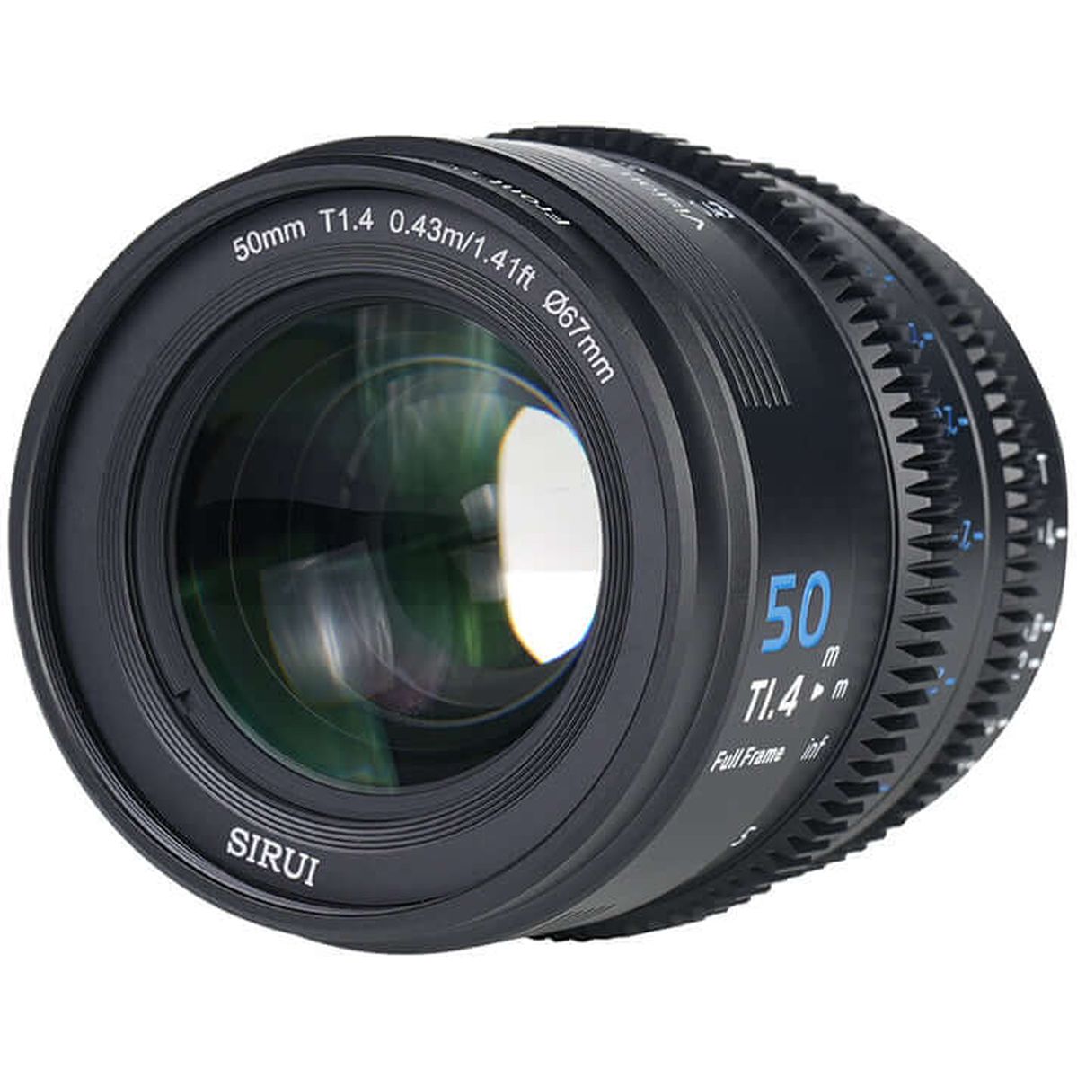 Sirui Vision Prime 1 Series 50mm T1.4 FullFrame Cine Lens (Native E Mount Black) - image 3 of 4