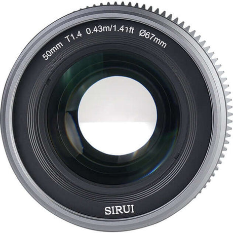 Sirui Vision Prime 1 Series 50mm T1.4 FullFrame Cine Lens (Metal Grey) - image 2 of 4