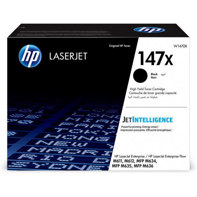 HP 147X Black LaserJet Toner