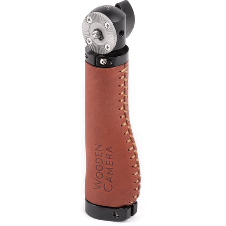 Wooden Camera Rosette Handle (Brown Leather) - image 2 of 4