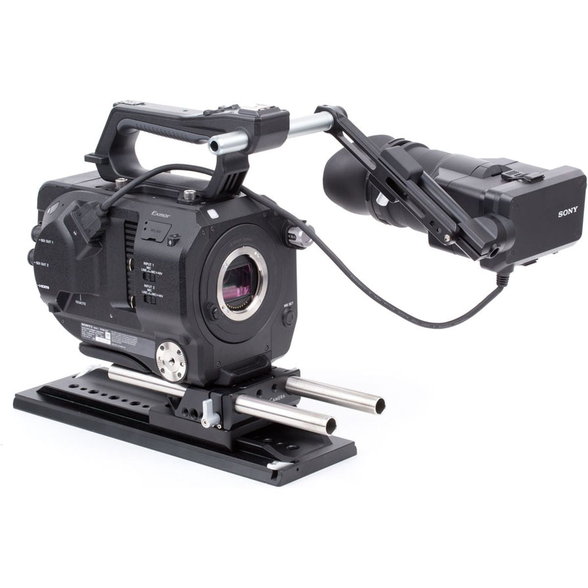 Wooden Camera UVF Mount FX9 FS7 FS7MKII Pana EVA1 No Clamp - image 2 of 5