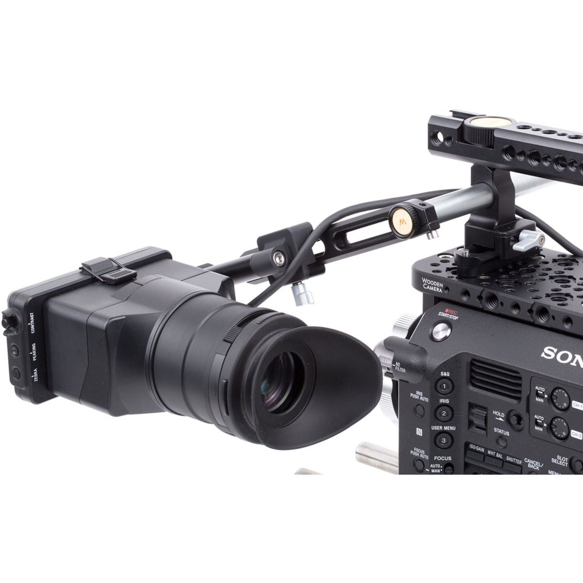 Wooden Camera UVF Mount FX9 FS7 FS7MKII Pana EVA1 No Clamp - image 5 of 5