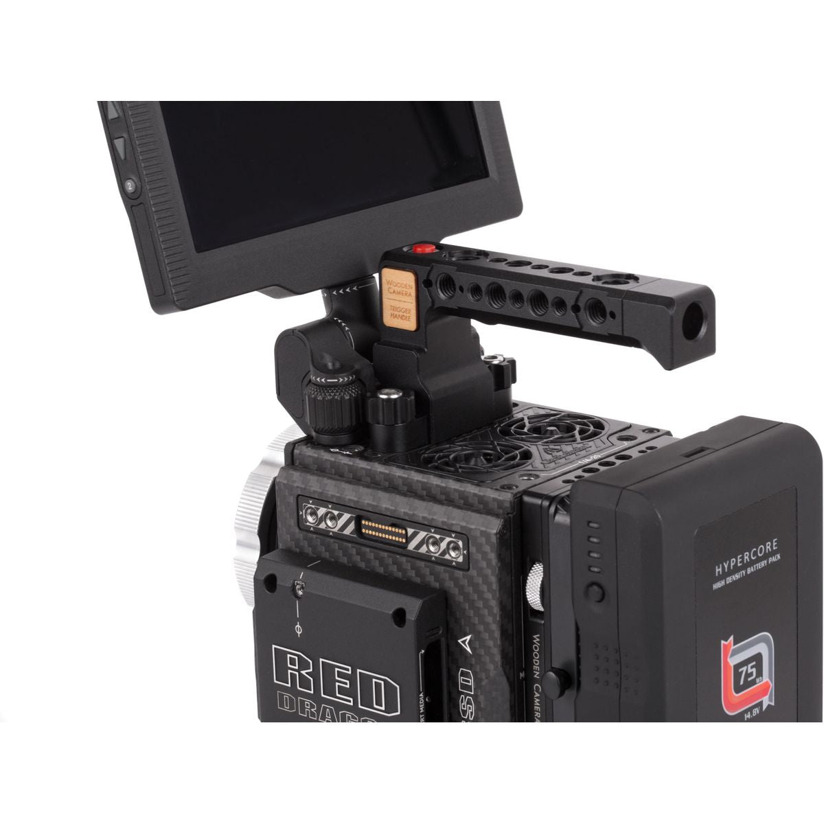 Wooden Camera Trigger Handle (Red DSMC2) - image 3 of 5