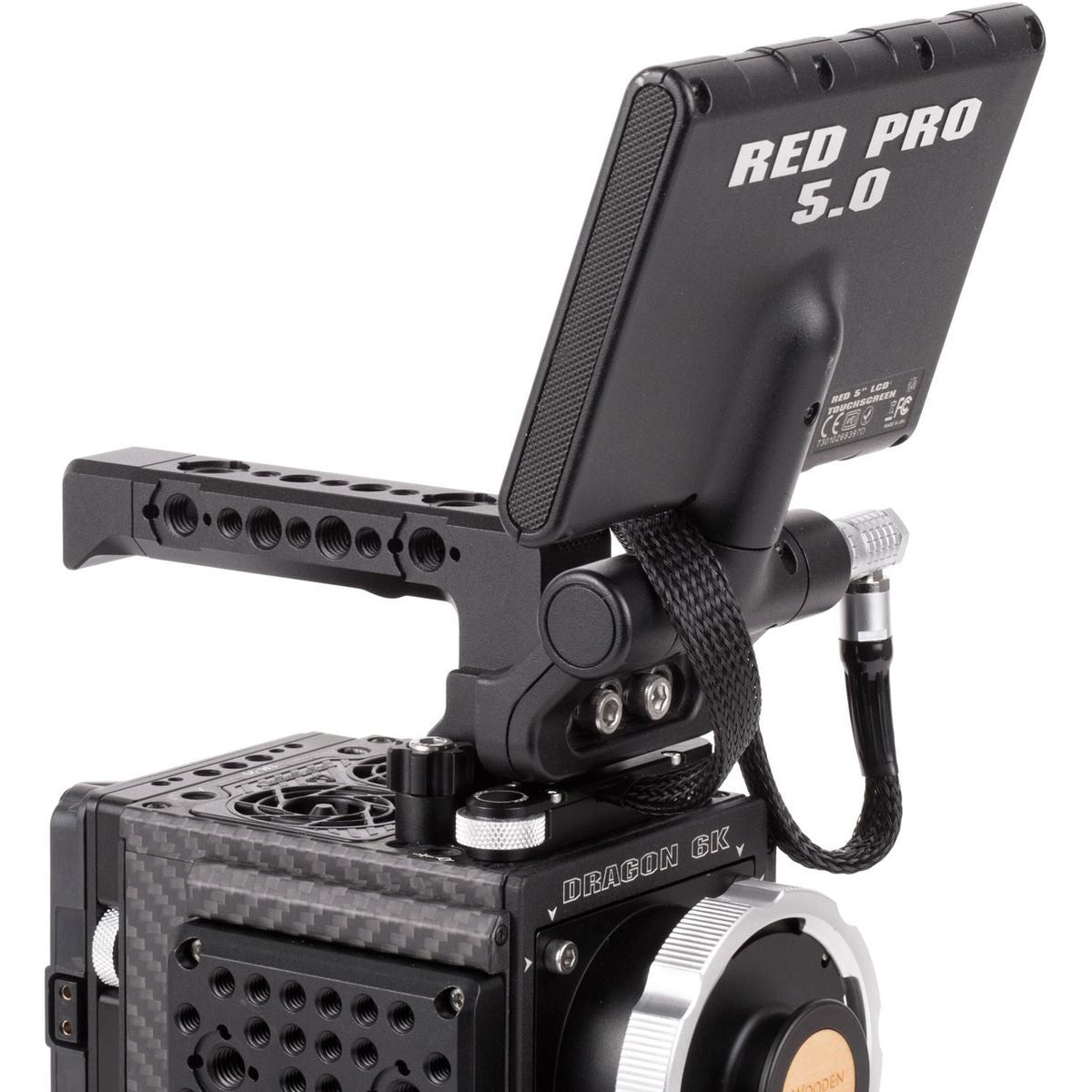 Wooden Camera Trigger Handle (Red DSMC2) - image 4 of 5